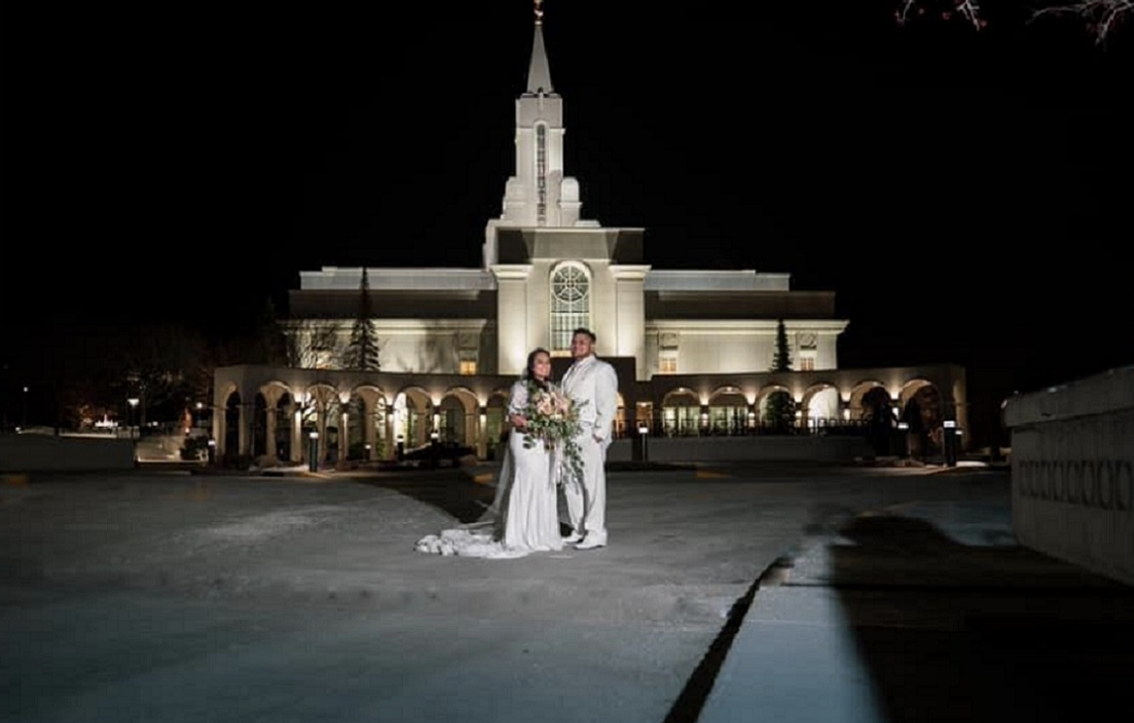 Evening Temple Portrait